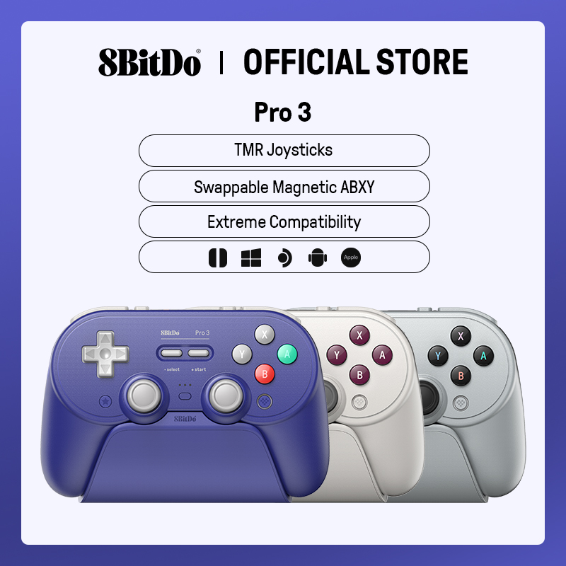 Turing Pi 2 - 8BitDo Pro 3 Wireless Gaming Controller