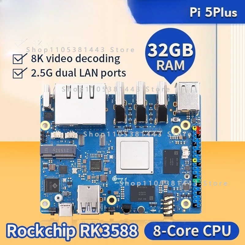 Orange Pi 5 Plus 32gb R-am Sin - Orange Pi 5 Plus 32Gb recension och pris