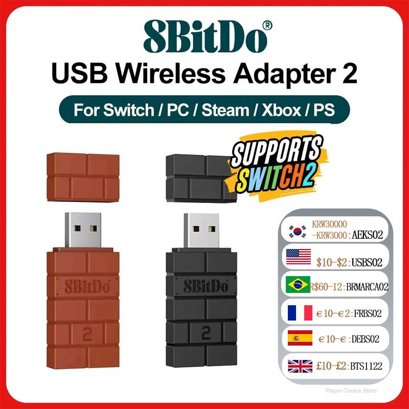 8BitDo USB Wireless Bluetooth  - Turing Pi 2 recension och pris