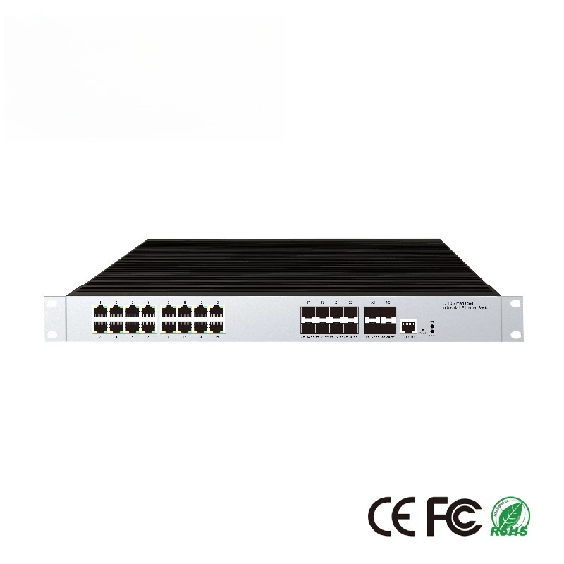 16-RJ45 Port Industrial Manage - Sfp+ 10G Managed Switch 8 Port recension och pris