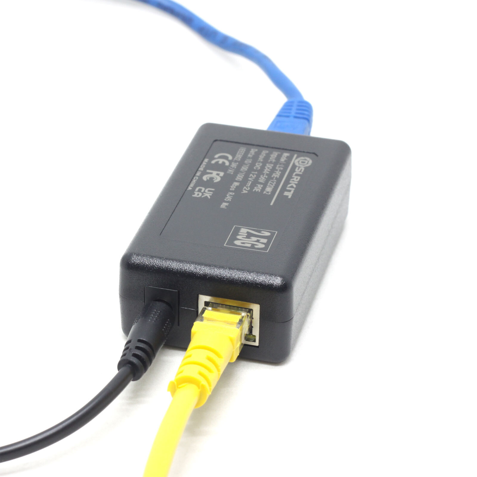 2.5G Gigabit Active PoE Splitt - Active Poe Splitter Gigabit 12V 2A recension och pris