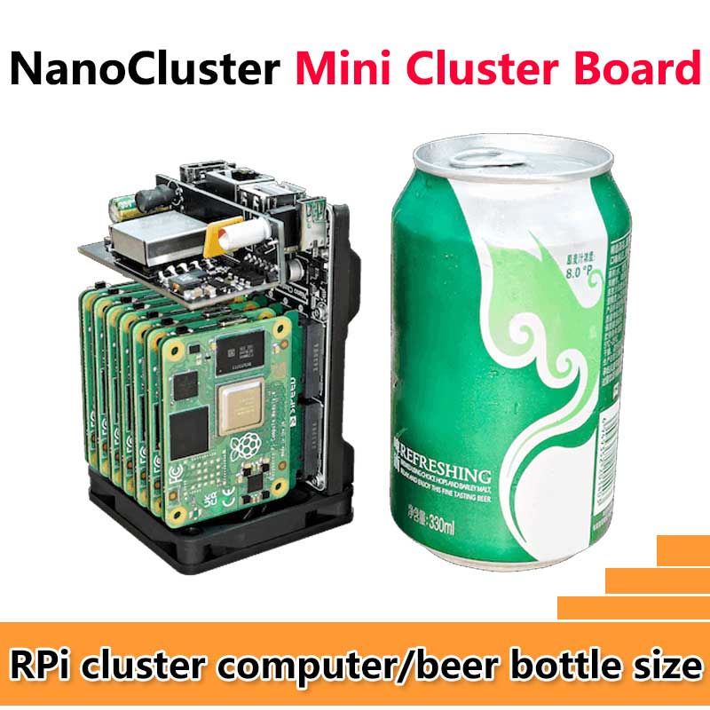 Sipeed NanoCluster Mini Cluste - Deskpi Super6C recension och pris