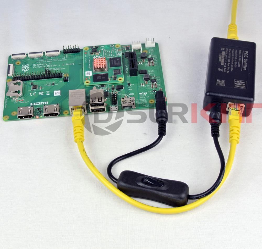 DSLRKIT Gigabit 12V2A Active P - Active Poe Splitter Gigabit 12V 2A recension och pris