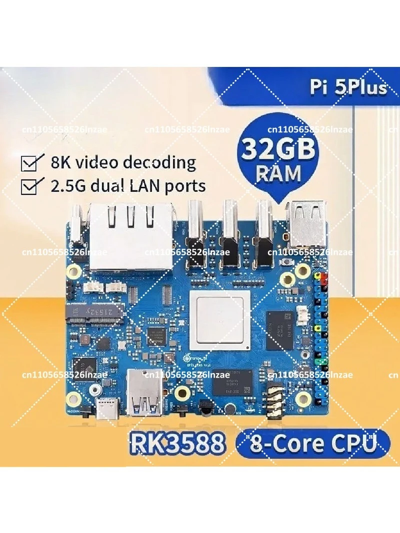 Orange Pi 5 plus Single Board  - Orange Pi 5 Plus 32Gb recension och pris