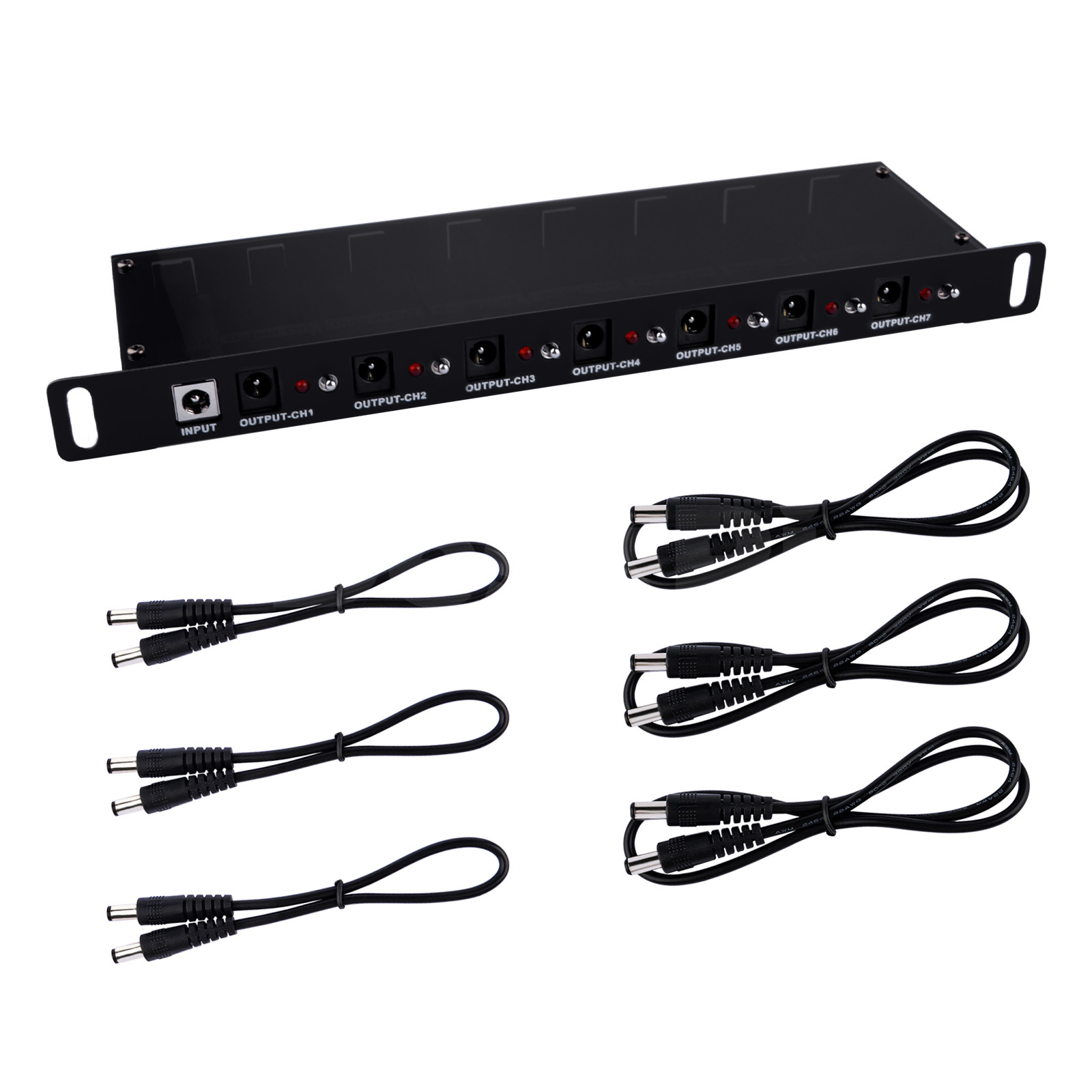 DeskPi DC PDU Lite 7-CH 0.5U f - Deskpi Super6C recension och pris