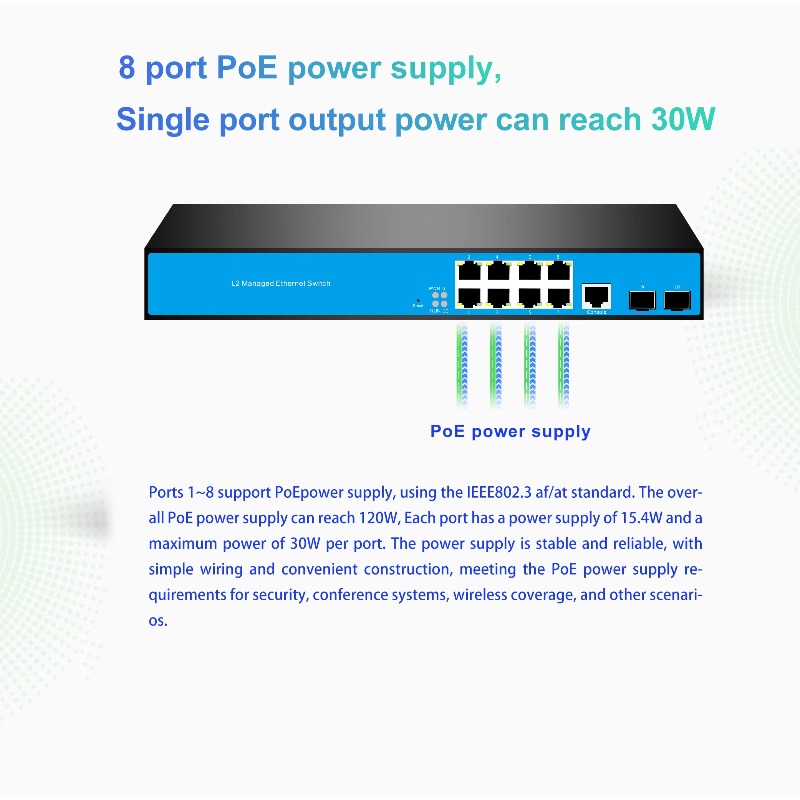 12-Port 8/PoE 4/10G SFP L3 Man - Sfp+ 10G Managed Switch 8 Port recension och pris