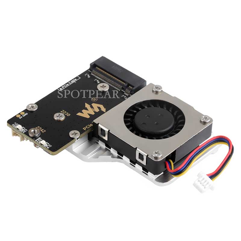 Raspberry Pi 5 PCIe to M.2 Min - Deskpi Super6C recension och pris