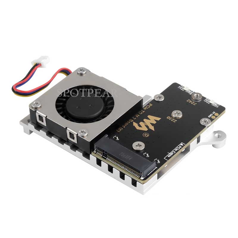Raspberry Pi 5 PCIe to M.2 Min - Deskpi Super6C recension och pris