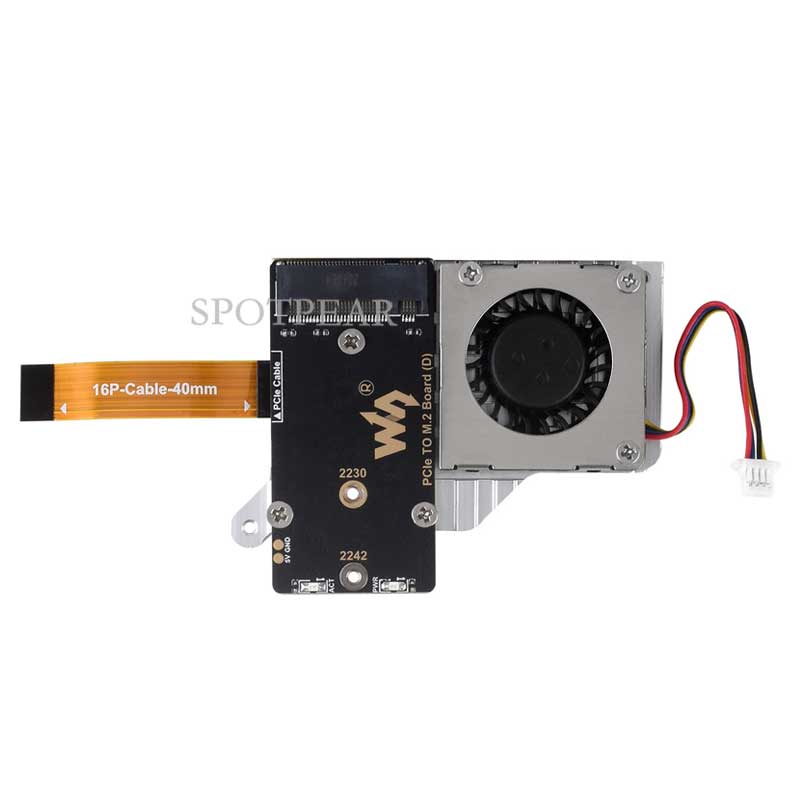 Raspberry Pi 5 PCIe to M.2 Min - Deskpi Super6C recension och pris