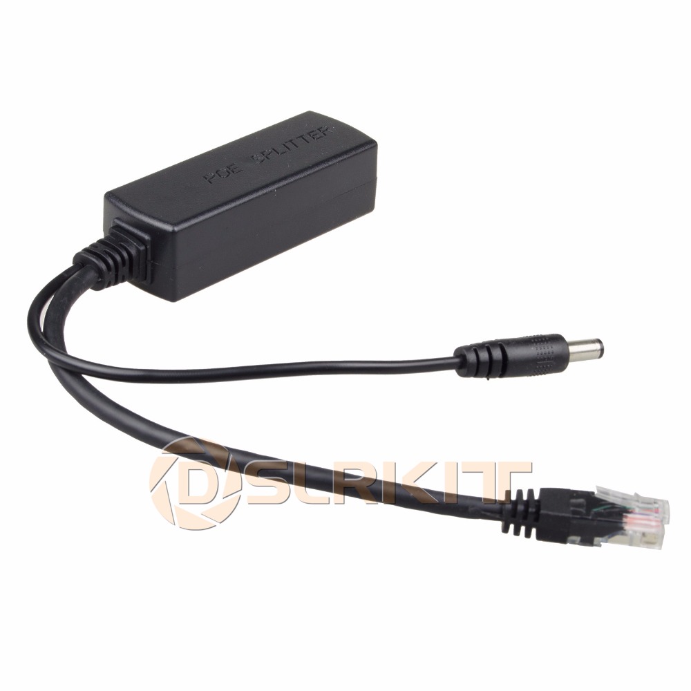 DSLRKIT Gigabit Active PoE Spl - Active Poe Splitter Gigabit 12V 2A recension och pris
